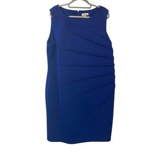 Calvin Klein size 22W purple sleeveless dress